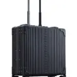 1764-onyx-side Wheeled Business Case Black Wheeled aluminum luggage