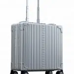 Wheeled briefcase 17 inches video silver Wheeled briefcase 17 inches video silver