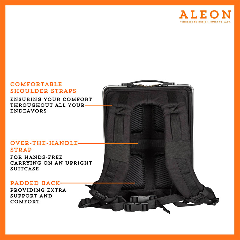 Back of Aleon backpack