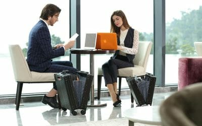 Classic and Vertical Aluminum Carry-on Luggage