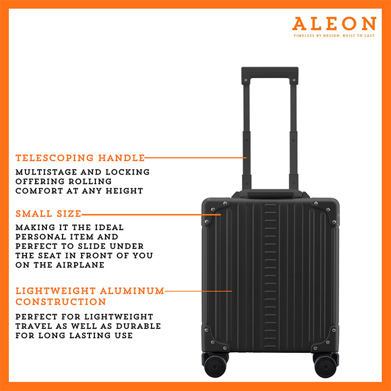 Onyx aluminum personal item lightweight