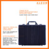 1719-Front-SA Front view of ALEON 17" attache crafted from aluminum with rfid blocking qualities