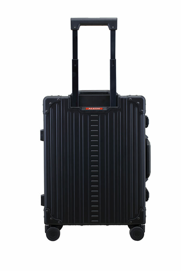 2128--backside-with-handel-fully-extened-the-suitcase-is-21-inches-and-is-a-trunk-style-carry-on-in-black
