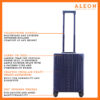 2255-front-SA-(1) Vertical Aleon carry on with spinner wheels in blue