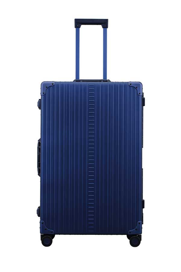 30-inch-hardshell-luggage-in-blue-with-spinner-wheels-trunk-style-and-grament-bag-checked