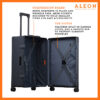 USE-FIRST-2628-ON--B09GGX26HX-open-1-(1) Open view of Aleon checked traveler case with suiter in black onyx