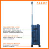 a2155240-lock-SA TSA approved locks on ALEON international carry on in sapphire blue